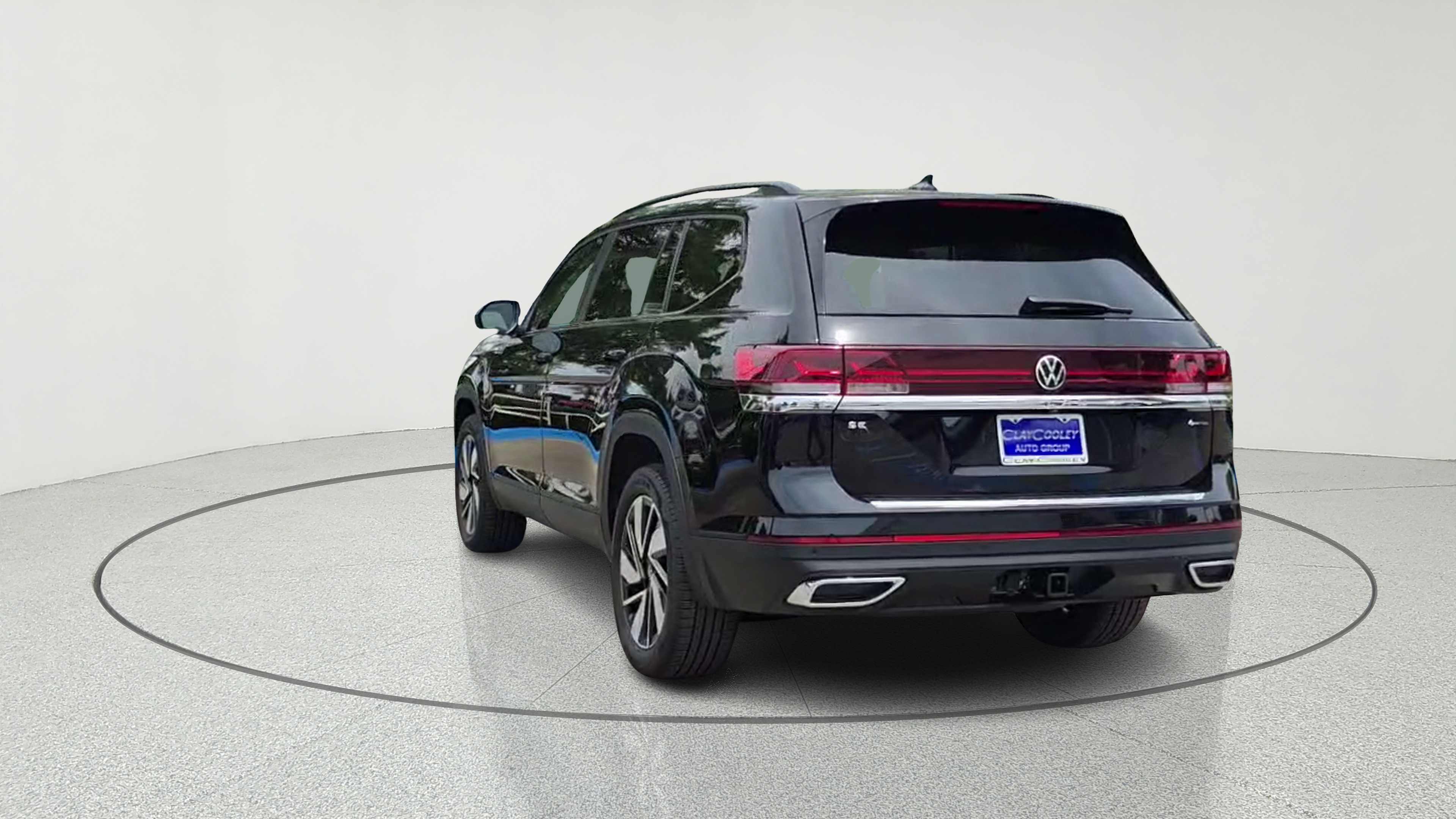 New Deep Black Pearl 2026 Volkswagen Atlas 2.0T SE w/Technology
